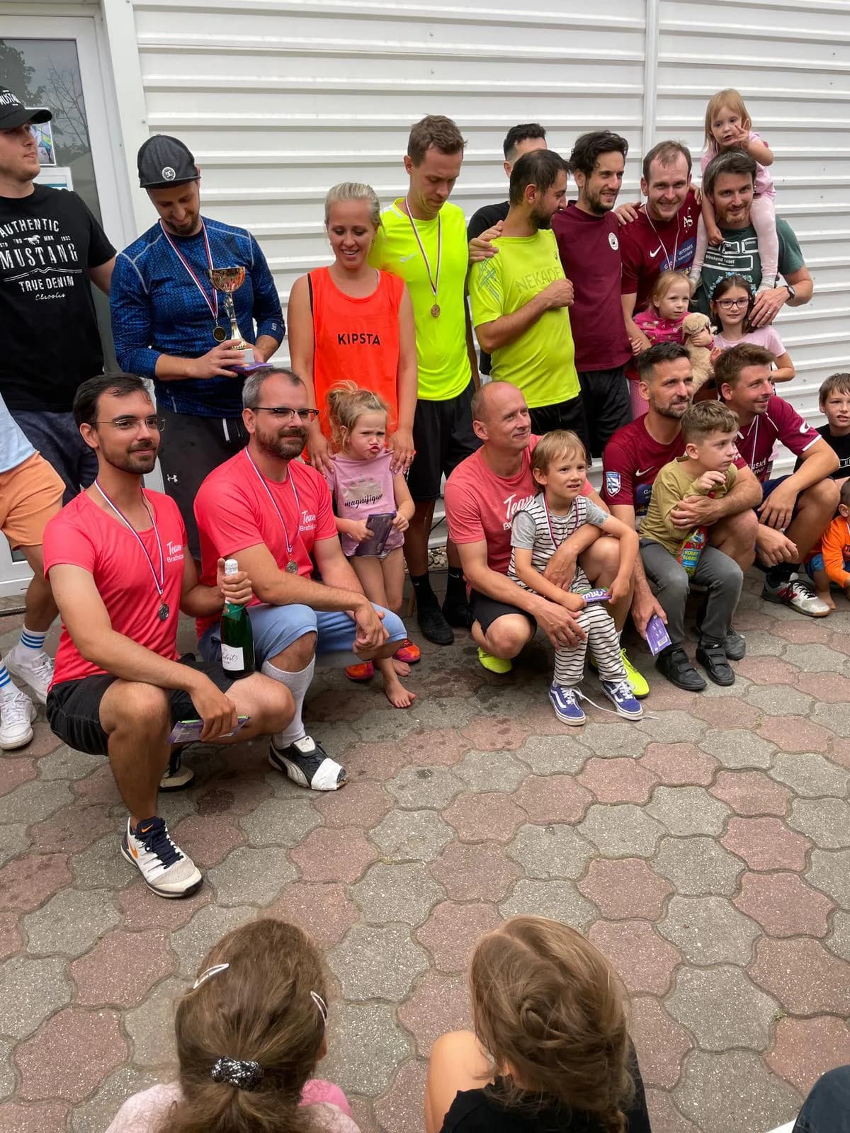 Víťazi a účastníci futbalového turnaja